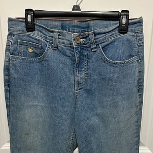 Gloria Vanderbilt Classic Blue Denim Jeans size 8